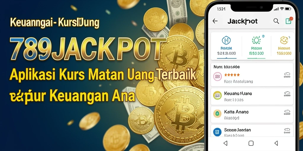 Antarmuka aplikasi 789JACKPOT menampilkan grafik nilai tukar mata uang yang interaktif.