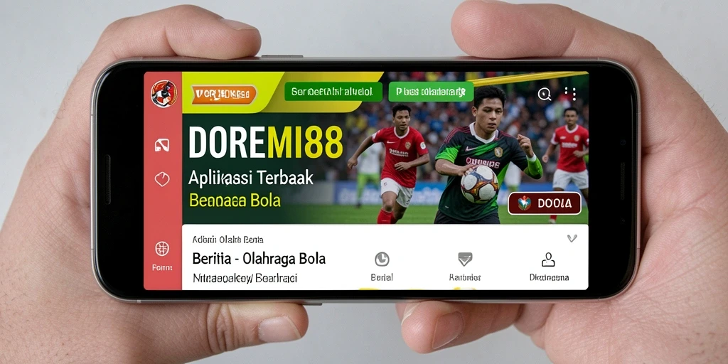 Tampilan antarmuka DOREMI88 yang modern dan informatif.