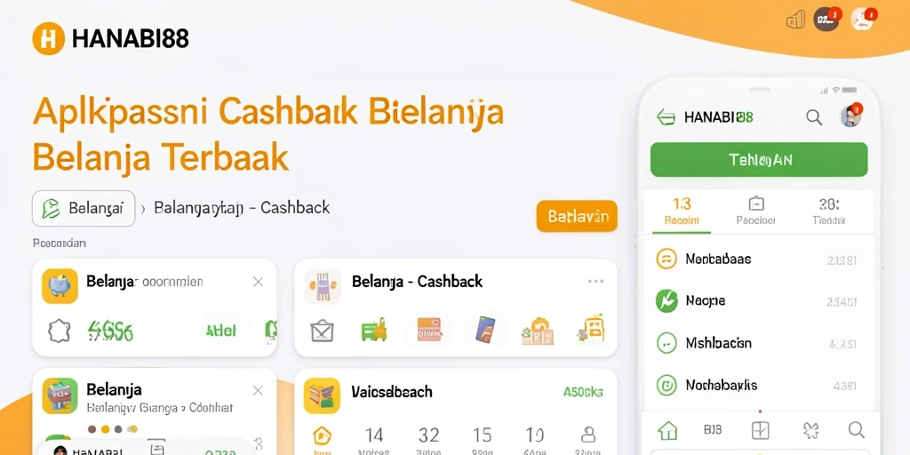 Tampilan antarmuka HANABI88 dengan fitur cashback yang menarik.