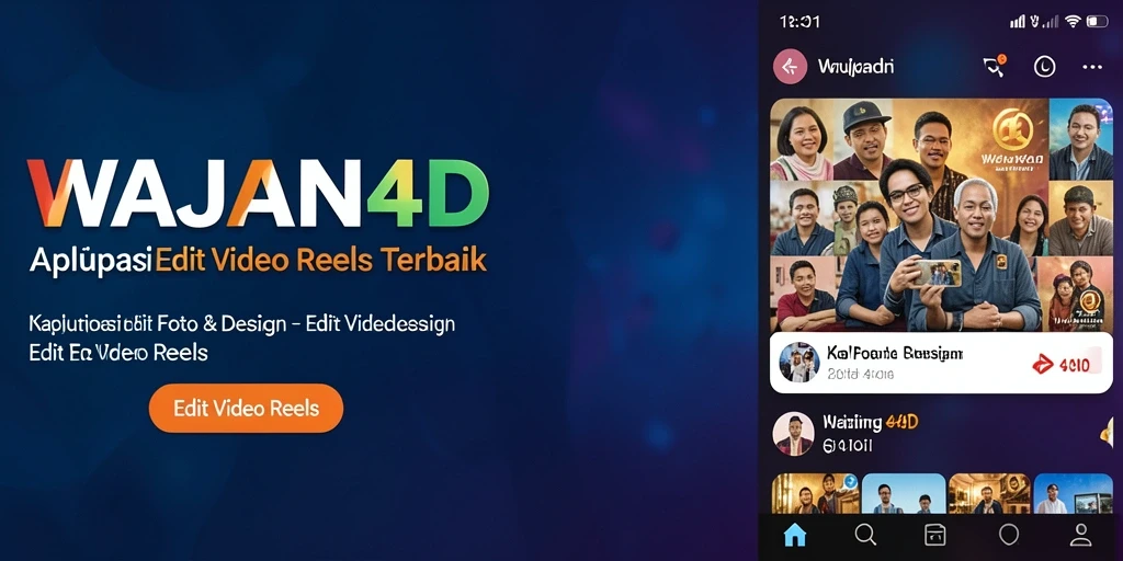 Tampilan antarmuka WAJAN4D yang modern dan intuitif.